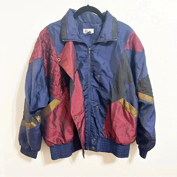 VTG Bocoo Windbreaker Size Small lined with cotton blend - Picture 2 of 11
